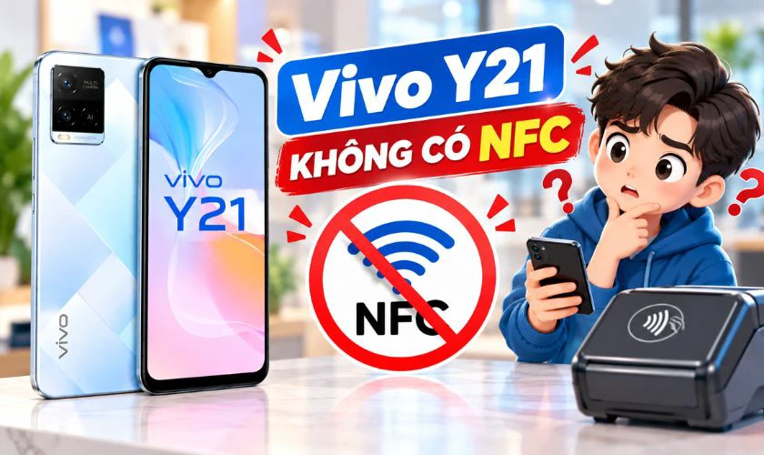 Vivo Y21 có NFC không?