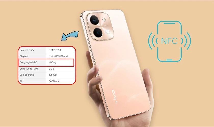 Vivo Y28 có NFC không?