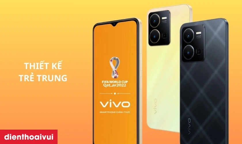 Vivo Y35 8GB 128GB - Đ&atilde; K&iacute;ch Hoạt c&oacute; vẻ ngo&agrave;i trẻ trung