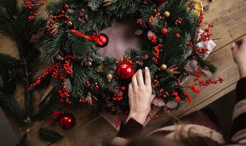 Vòng nguyệt quế Noel là gì?