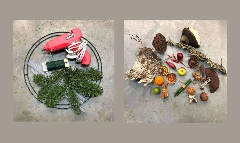 Cách làm vòng nguyệt quế Noel đơn giản mà đẹp