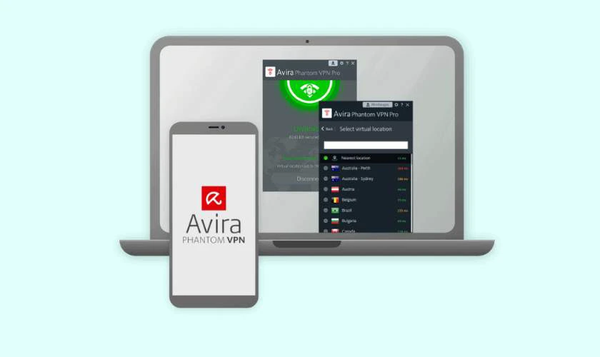 Avira Phantom VPN l&agrave; lựa chọn đến từ thương hiệu bảo mật nổi tiếng
