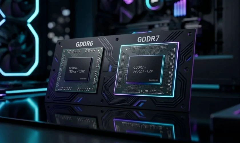 GDDR6 và GDDR7