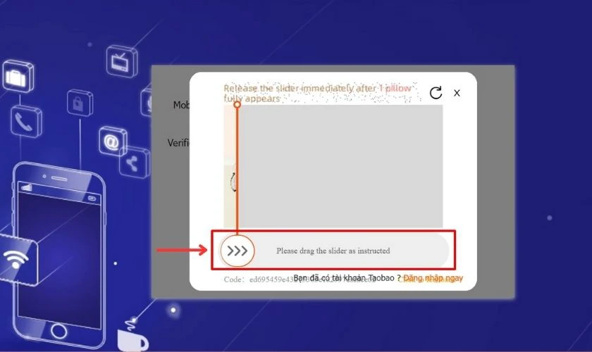 Hướng dẫn tạo t&agrave;i khoản Taobao tr&ecirc;n m&aacute;y t&iacute;nh