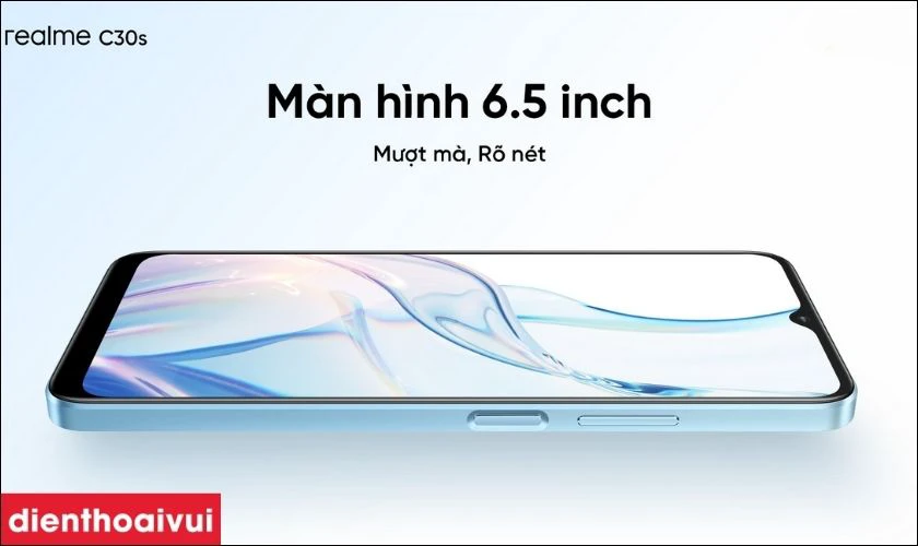 M&agrave;n h&igrave;nh hiển thị ch&acirc;n thực, rộng 6.5 inch