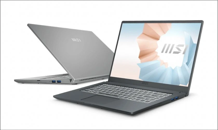 Laptop MSI Modern 15 A11MU i5 1155G7 cho sinh viên Logistics