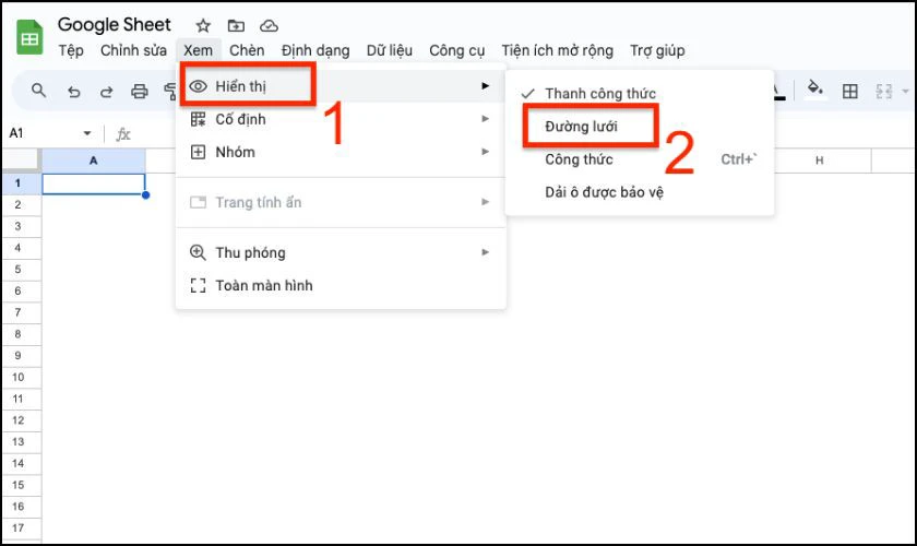 Bỏ t&iacute;ch Đường lưới 