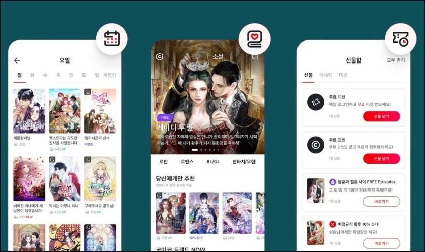 Comico l&agrave; một ứng dụng đọc truyện tranh