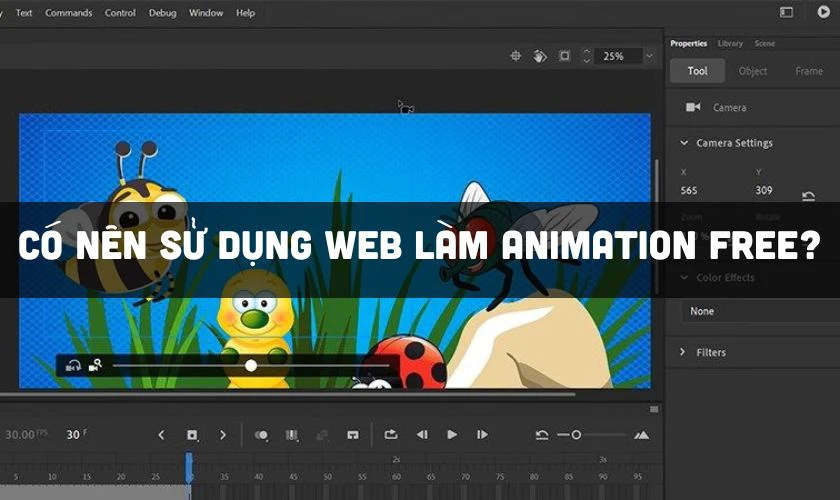 C&oacute; n&ecirc;n sử dụng Web l&agrave;m Animation Free?