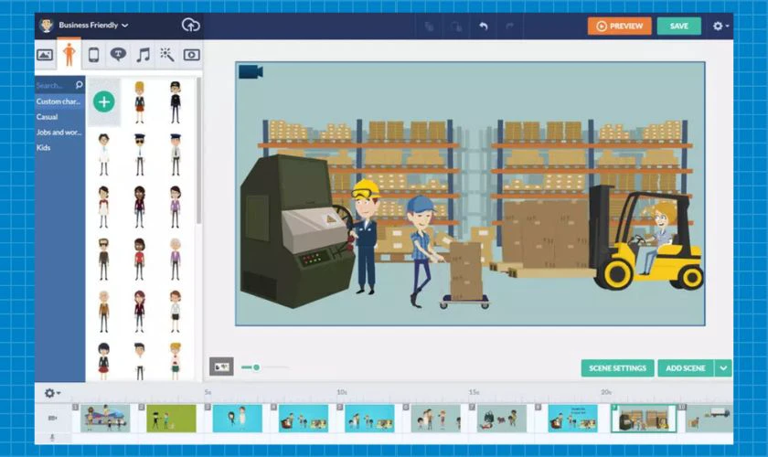 GoAnimate - Web thiết kế Animation miễn ph&iacute;