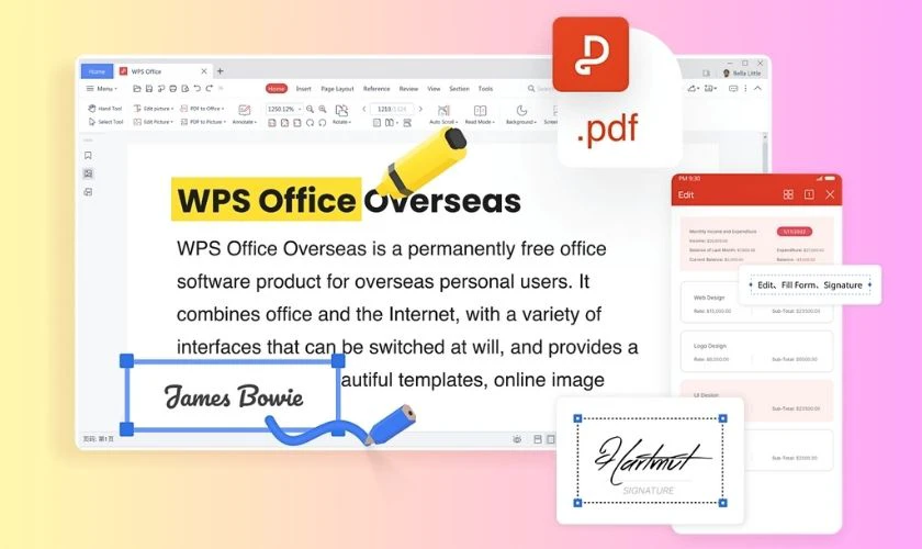 WPS PDF - Chỉnh sửa v&agrave; chuyển đổi PDF dễ d&agrave;ng
