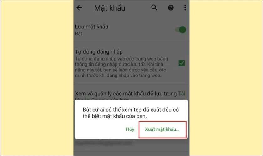 C&aacute;ch xuất những mật khẩu đ&atilde; lưu tr&ecirc;n Cốc Cốc?