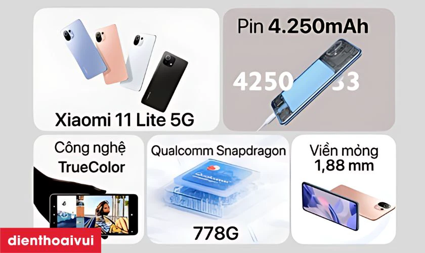 Hiệu năng mạnh mẽ với chip Snapdragon 778G 5G