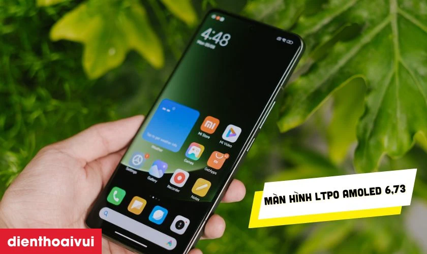 M&agrave;n h&igrave;nh LTPO AMOLED 6,73inch
