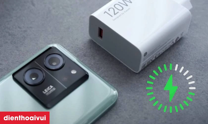 Sạc nhanh 120W siêu tốc
