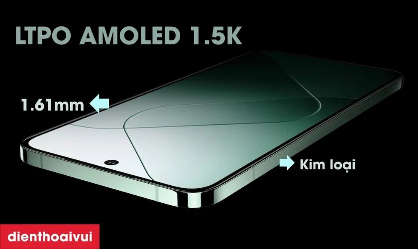 Thiết kế nhỏ gọn và màn hình LTPO AMOLED 1.5K đẳng cấp
