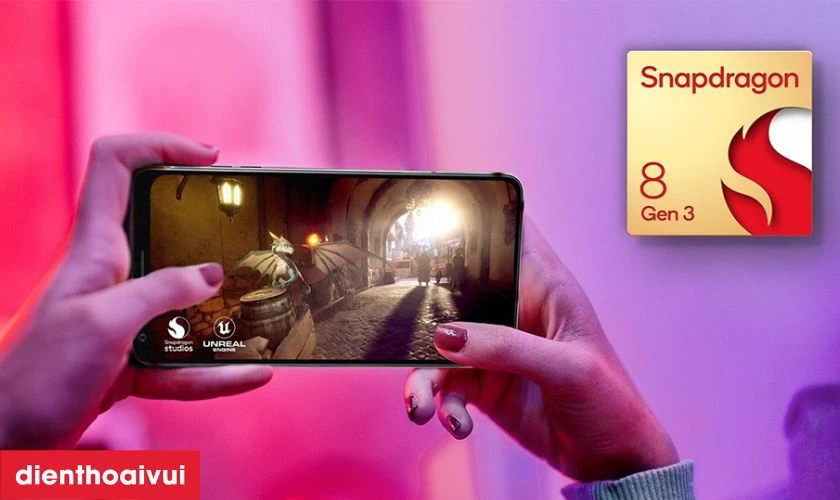 Hiệu năng mạnh mẽ với Snapdragon 8 Gen 3, điểm Antutu “khủng”
