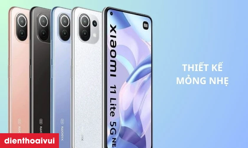 Xiaomi Mi 11 Lite 5G 8G 128G - Cũ đẹp c&oacute; thiết kế mỏng nhẹ