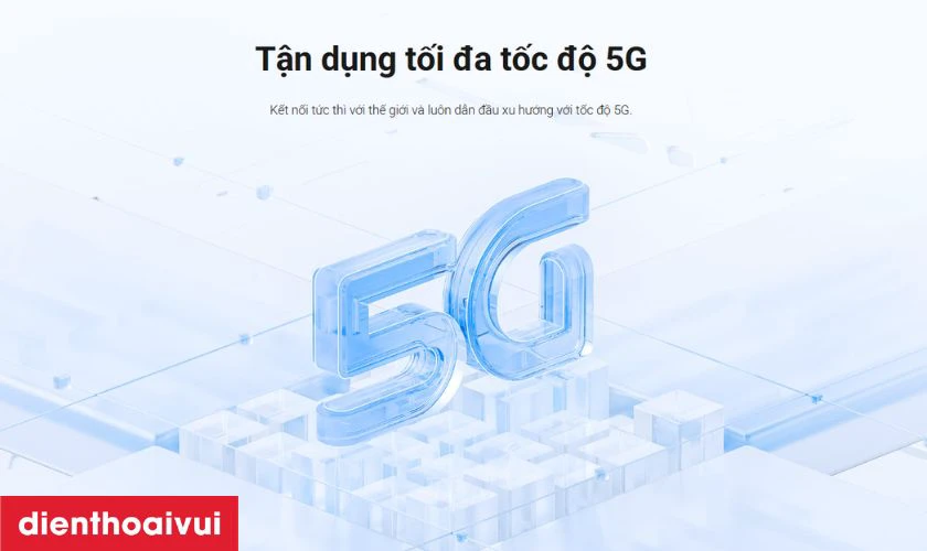 Hỗ trợ kết nối 5G v&agrave; c&ugrave;ng pin 4,250 mAh, sạc nhanh 33W