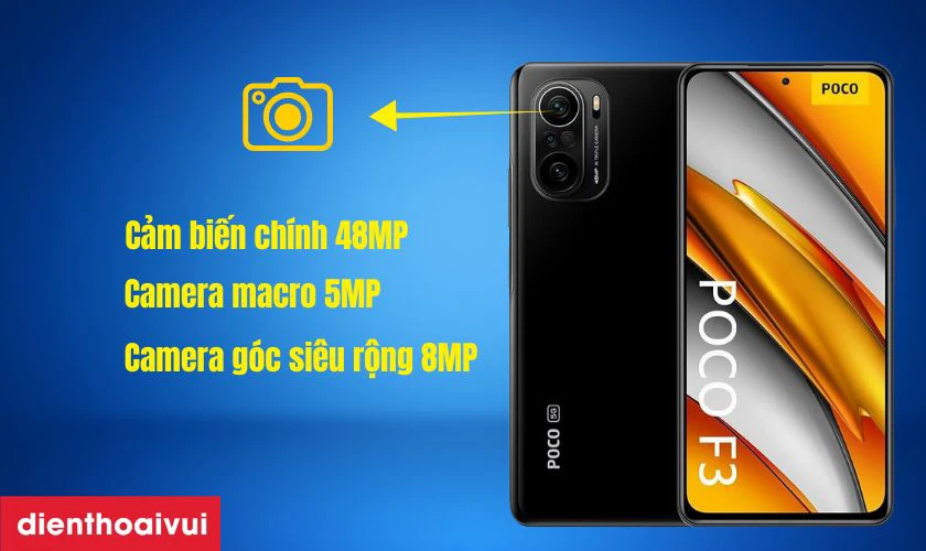 Camera chụp ảnh đa năng, chất lượng h&igrave;nh ảnh tốt