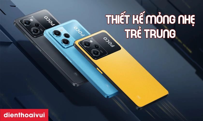Xiaomi POCO X5 Pro 5G 8GB 256GB - Cũ trầy xước có thiết kế trẻ trung