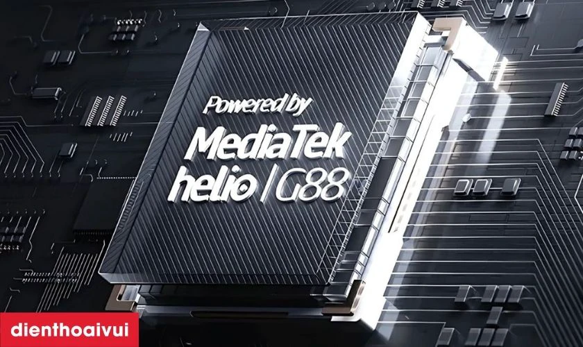 Chip Helio G88 đ&aacute;p ứng tốt nhu cầu hằng ng&agrave;y