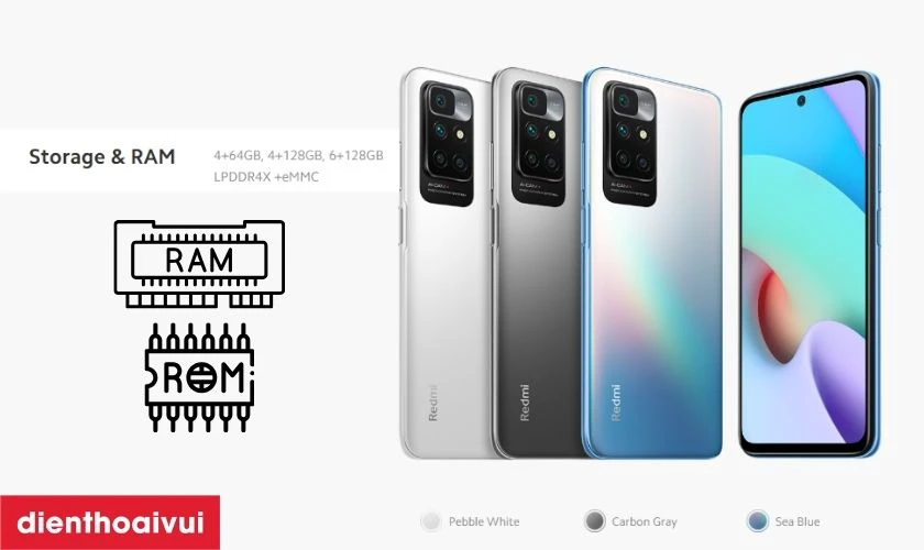 Bộ nhớ đa dạng, hỗ trợ mở rộng thẻ nhớ