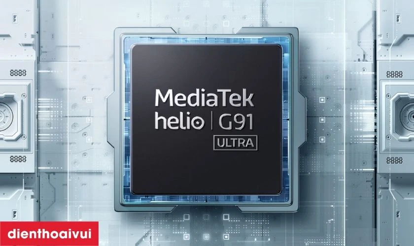 Chip Helio G91 Ultra, tối ưu c&ugrave;ng MIUI