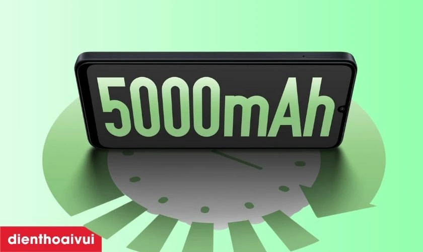 Dung lượng PIN lớn 5.000mAh