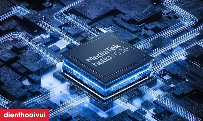 Redmi A2 được trang bị bộ vi xử lý MediaTek Helio G36