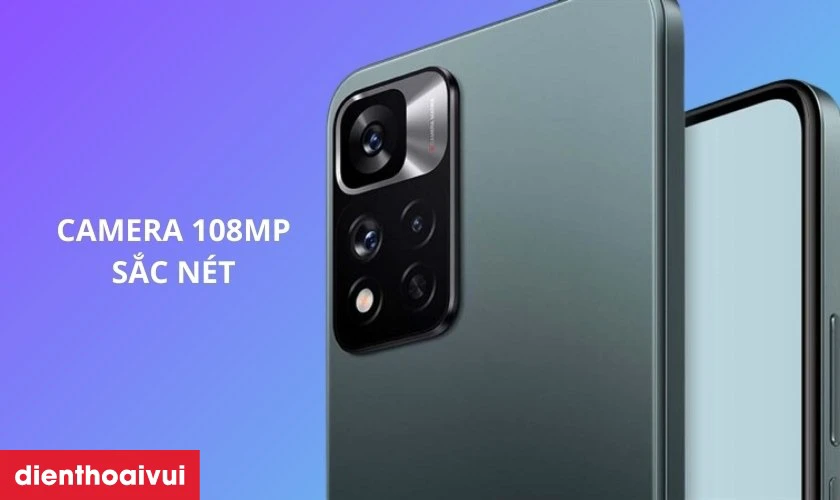 Camera ch&iacute;nh 108MP sắc n&eacute;t