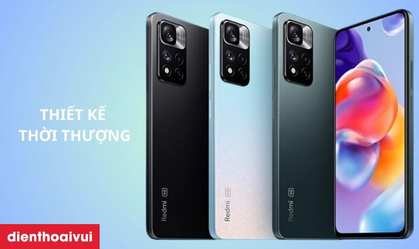 Xiaomi Redmi Note 11 Pro Plus 5G 8GB 256GB - Cũ Trầy Xước c&oacute; thiết kế thời thượng