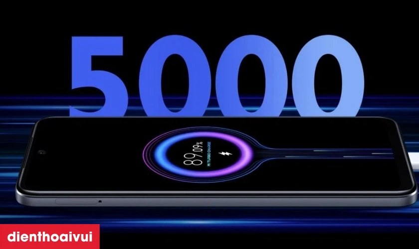 Vi&ecirc;n pin 5000mAh t&iacute;ch hợp c&ocirc;ng nghệ sạc nhanh&nbsp;