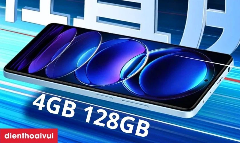 RAM 4GB và bộ nhớ trong 128GB