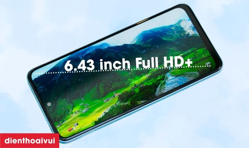 M&agrave;n h&igrave;nh AMOLED 90Hz hiển thị r&otilde; n&eacute;t