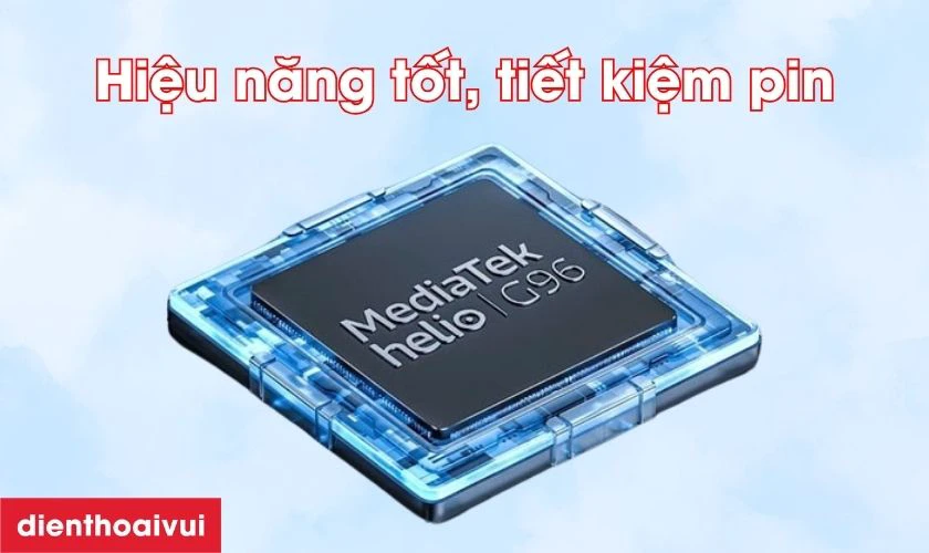 Hiệu năng Helio G96 đ&aacute;p ứng nhu cầu hằng ng&agrave;y