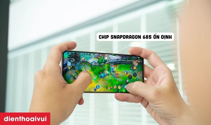 Hiệu năng với Snapdragon 685 ổn định