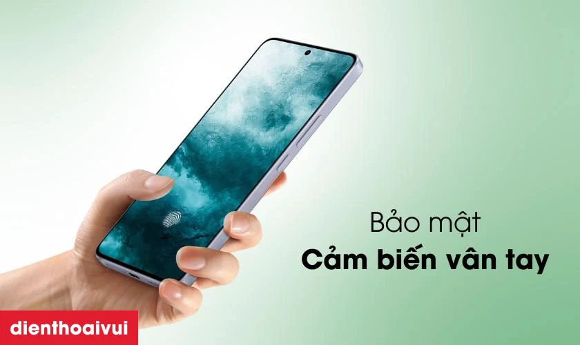 Cảm biến vân tay bảo mật trong màn hình