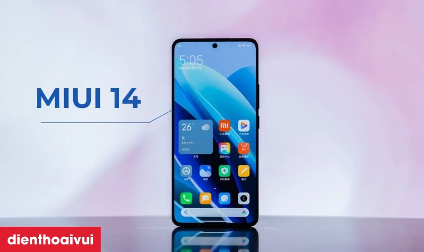 Hệ điều h&agrave;nh MIUI 14 tr&ecirc;n Android 13 với t&ugrave;y biến cao