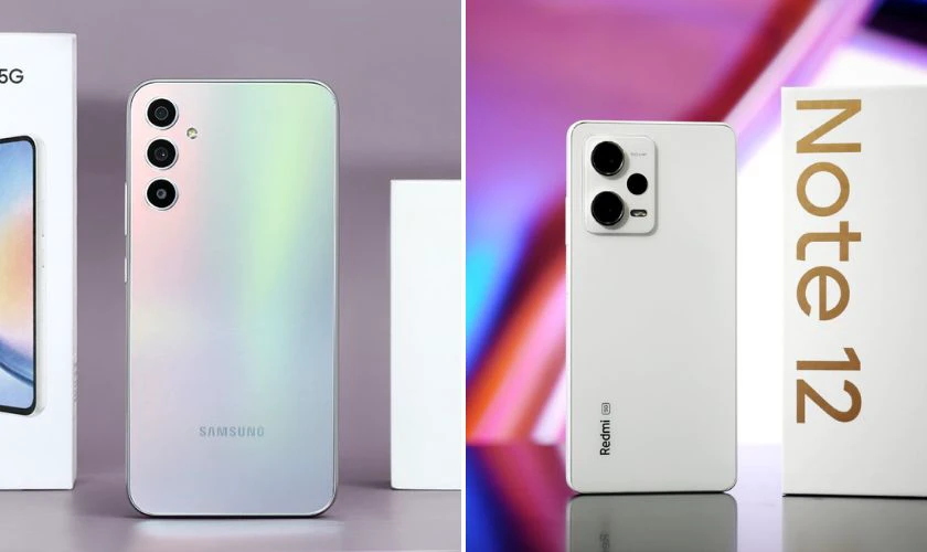 Xiaomi Note 12 Pro và Samsung A34 là 2 điện thoại giá dưới 10 triệu đáng mua