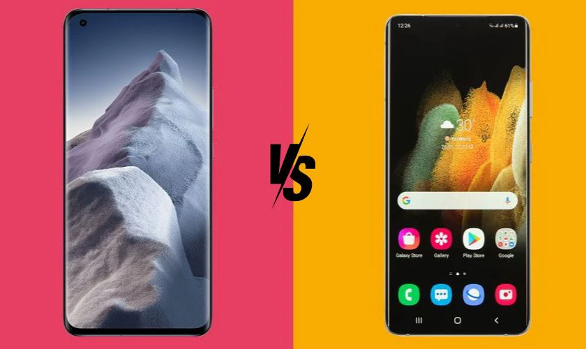 Xiaomi và Samsung cao nào tốt hơn: Màn hình Samsung có chất lượng hiển thị cao hơn