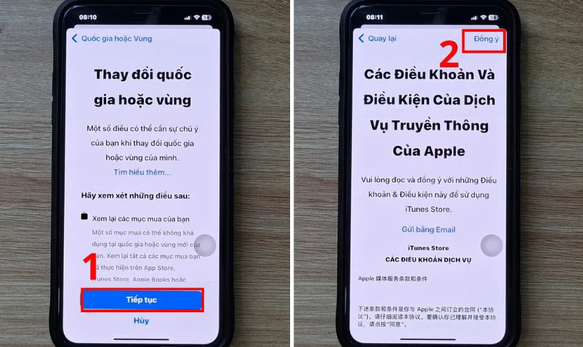 Chọn Đồng &yacute; 2 lần v&agrave; tắt App Store