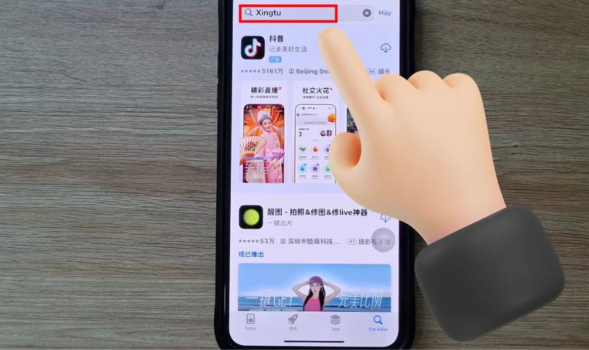 C&aacute;ch tải Xingtu tr&ecirc;n iOS