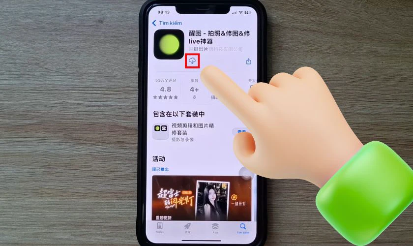 C&aacute;ch tải app Xingtu tr&ecirc;n iOS