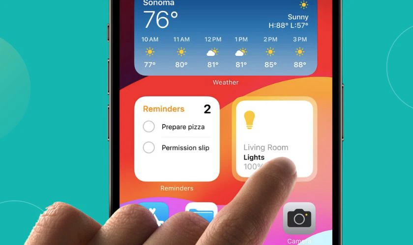 iOS 17 cải thiện t&iacute;nh năng tương t&aacute;c với Widget