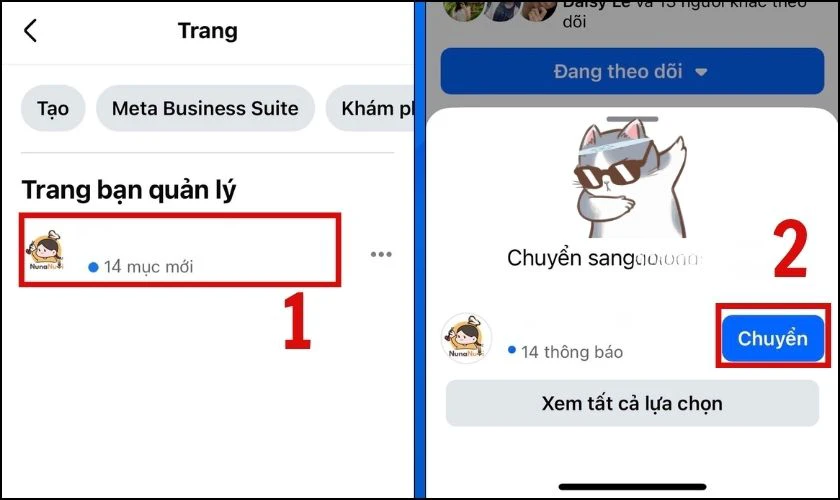 Cách xóa trang Facebook nhanh