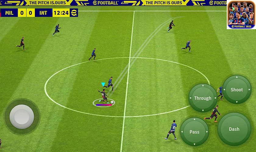 eFootball&trade; 2023 - Game b&oacute;ng đ&aacute; hay tr&ecirc;n điện thoại