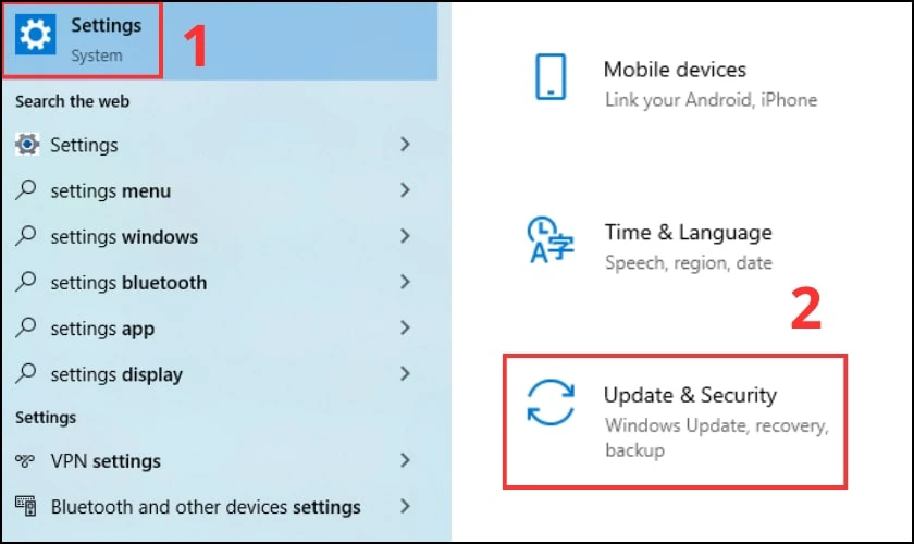 Cập nhật Windows 10
