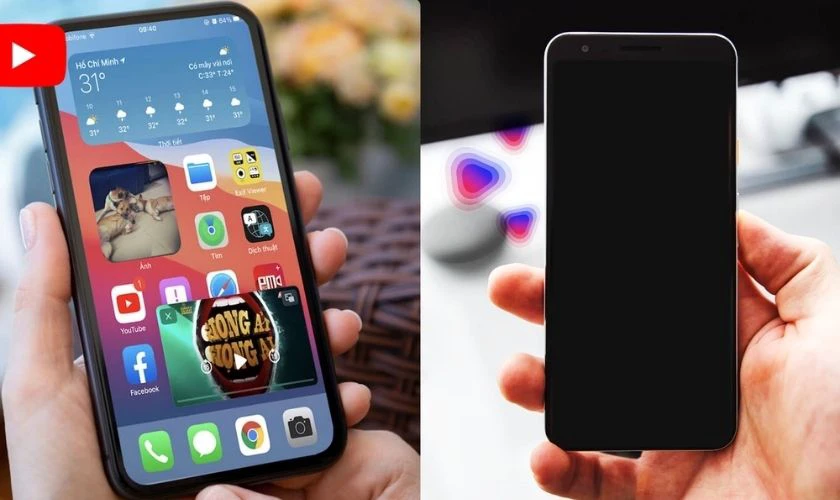Nghe nhạc trong nền và khi tắt màn hình