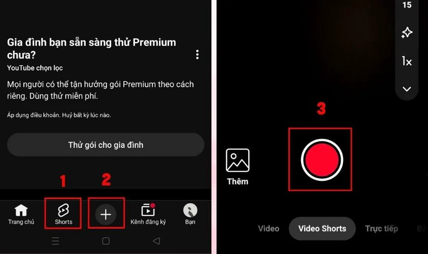 Cách tạo video YouTube Shorts đơn giản